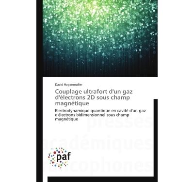 Couplage ultrafort d'un gaz d'électrons 2d sous champ magnétique