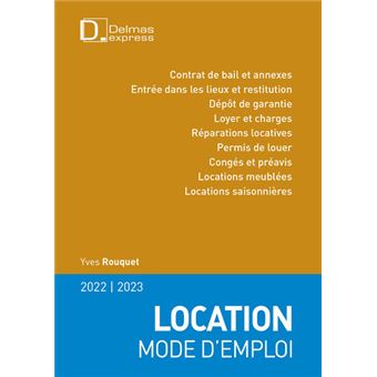 Location mode d'emploi 2022/23 16ed