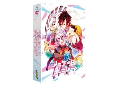 No Game No Life L'Intégrale de la série Inclus OAV Edition Combo Collecter Blu-ray DVD