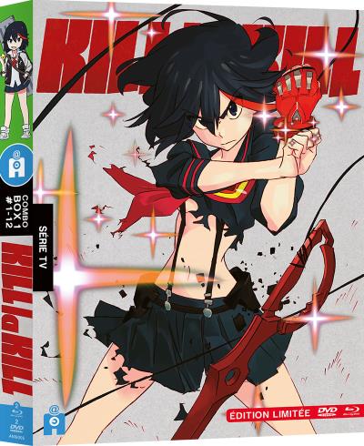 Kill la kill Coffret 1/2  Combo Blu-Ray + DVD