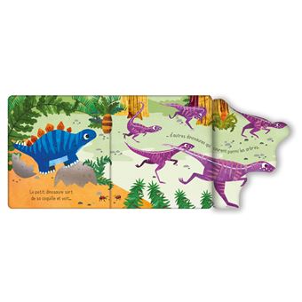 Le dinosaure - Mon petit livre à rabats