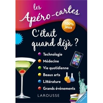 Apéro-cartes, c'était quand déjà ? - 1