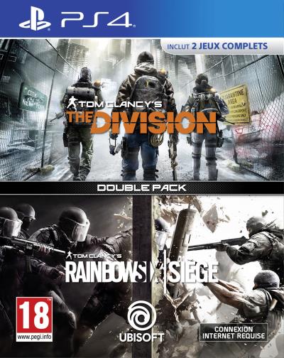 Double Pack Tom Clancy s Rainbow Six Siege + Tom Clancy s The Division PS4