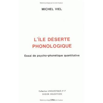 L'Île déserte phonologique