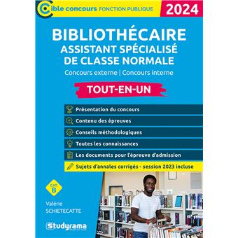 Bibliothécaire assistant spécialisé de classe normale