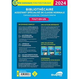 Bibliothécaire assistant spécialisé de classe normale