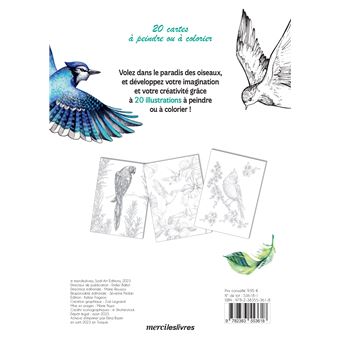 Mes cartes créatives - Au paradis des oiseaux