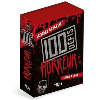 Mes 100 défis Horreur