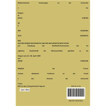 Aus der reinen mathematik