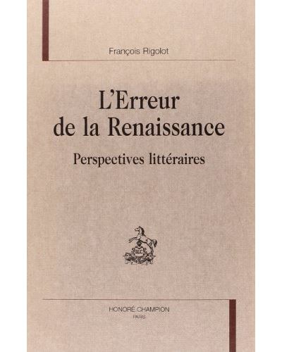 L'erreur de la Renaissance