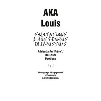 Salutations à mes Frères En Ivresses - Vol.1