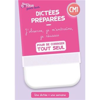 Cahiers Bordas pour tous - Dictées CM1 - 2023 - Cahier corrigé