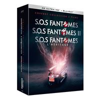 Coffret SOS Fantômes Collection 3 Films Blu-ray 4K Ultra HD