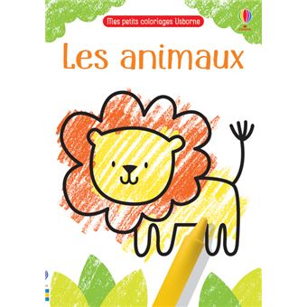 Les animaux - Mes petits coloriages Usborne
