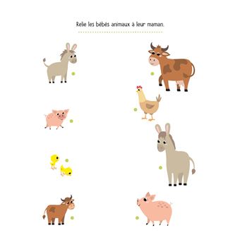 Mes premiers jeux de logique 3+ La ferme