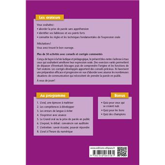 Tout sur l'expression orale