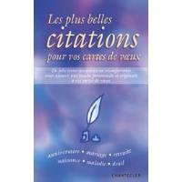 Les Plus Belles Citations Pour Vos Cartes De Voeux Broche Collectif Achat Livre Fnac