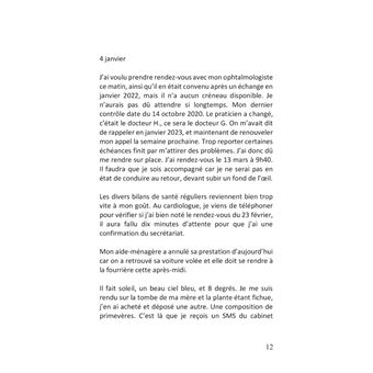 En attendant Emma Journal 2023 Janvier juin