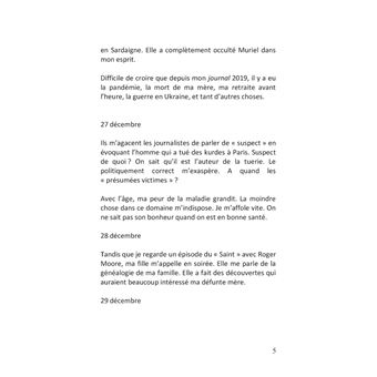 En attendant Emma Journal 2023 Janvier juin