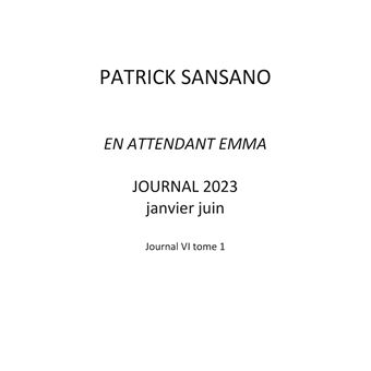 En attendant Emma Journal 2023 Janvier juin