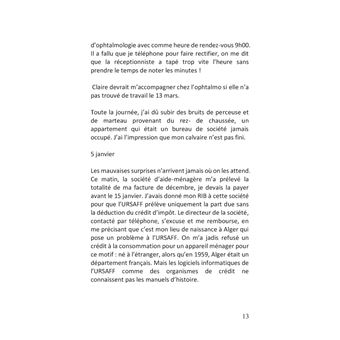 En attendant Emma Journal 2023 Janvier juin