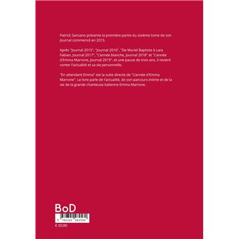 En attendant Emma Journal 2023 Janvier juin
