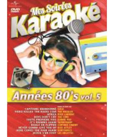 Mes soirées Karaoké Années 80 volume 5 - DVD Zone 2 - Achat & prix