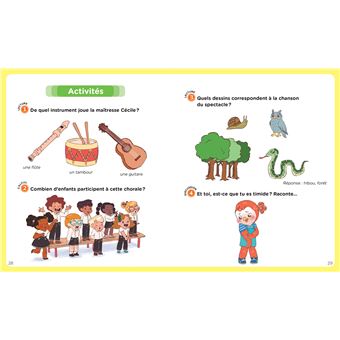 Histoires à lire ensemble Chouette est timide PS-MS