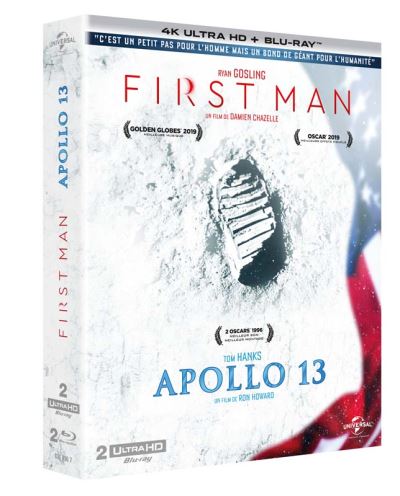 First Man Le premier homme sur la Lune Steelbook Edition Fnac Blu-ray 4K  Ultra HD - Damien Chazelle - Blu-ray 4K - Achat & prix