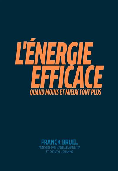L'énergie efficace