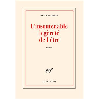 linsoutenable legerete de letre broche milan kundera achat