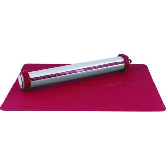 TERRAILLON PREMIUM ROLLING PIN + MAT KIT
