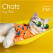 Calendrier chats rigolos 2026