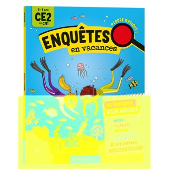 Enquêtes en vacances - du ce2 au cm1