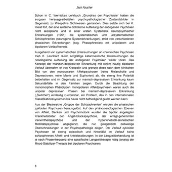 35 psychoses : La classification des psychoses endogènes de Karl Leonhard