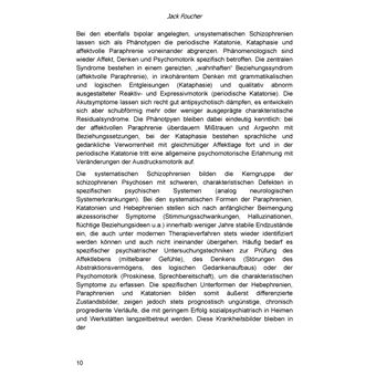 35 psychoses : La classification des psychoses endogènes de Karl Leonhard