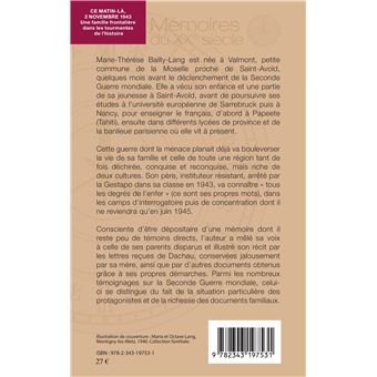 Ce matin-là, 2 novembre 1943