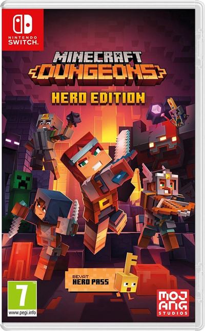 Mincraft Dungeons NL SWITCH