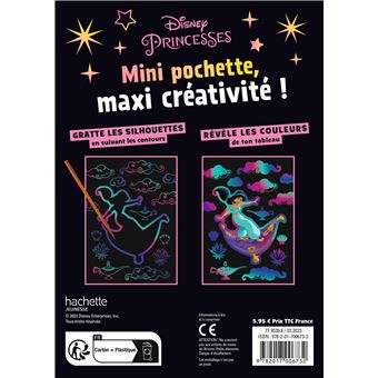 DISNEY PRINCESSES - Mini pochette Gratte-moi !