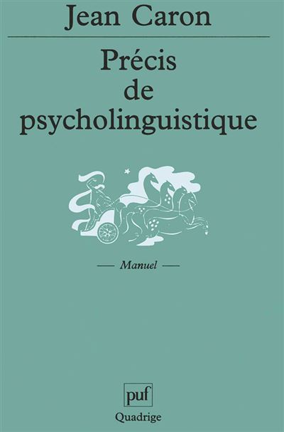Précis de psycholinguistique