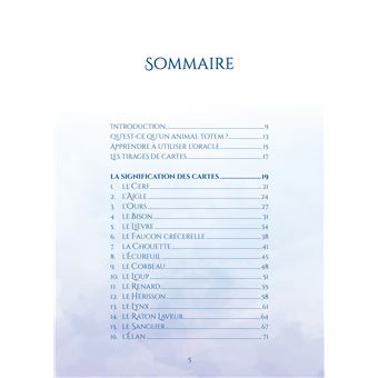 Oracle des animaux guérisseurs