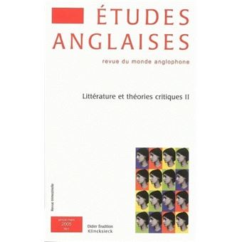 Études anglaises -  N°1/2005