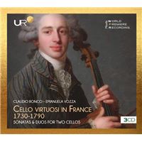 Les virtuoses du violoncelle en France, 1730-1790 : Sonates et duos