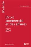 Droit commercial et des affaires 2024