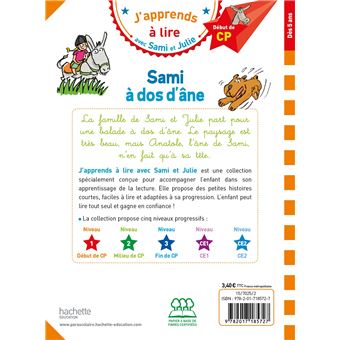 Sami et Julie CP Niveau 1 Sami à dos d'âne