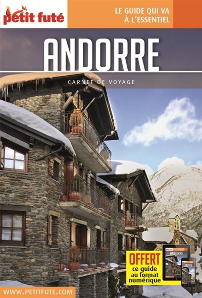 Guide Andorre 2017 Carnet Petit Futé - Dominique Auzias - broché