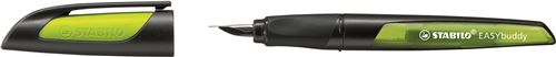 Easybuddy fountain pen black/lime + 1 cartridge