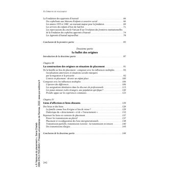 A l'épreuve du placement