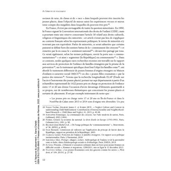 A l'épreuve du placement