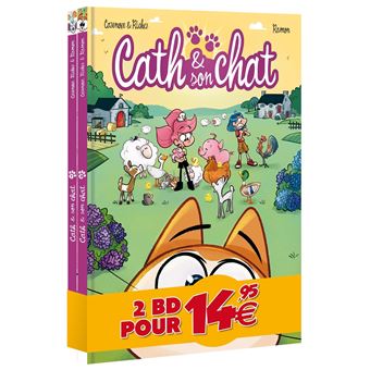 Cath Et Son Chat Tome 01 Et Tome 09 Cath Et Son Chat Pack Decouverte 19 Christophe Cazenove Herve Richez Yrgane Ramon Achat Livre Fnac